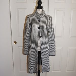 Cocogio Made in Italy Wool Sweater Coat